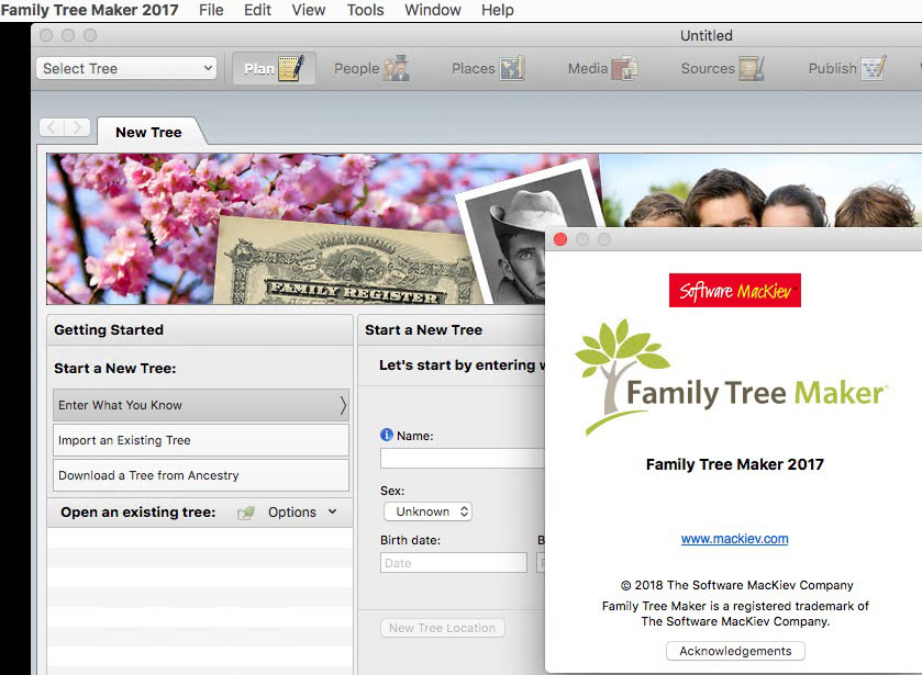 Family tree for mac free